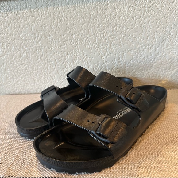 Birkenstock Black Arizona EVA Sandals - Picture 4 of 13